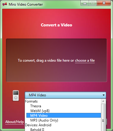 miro video converter for mac